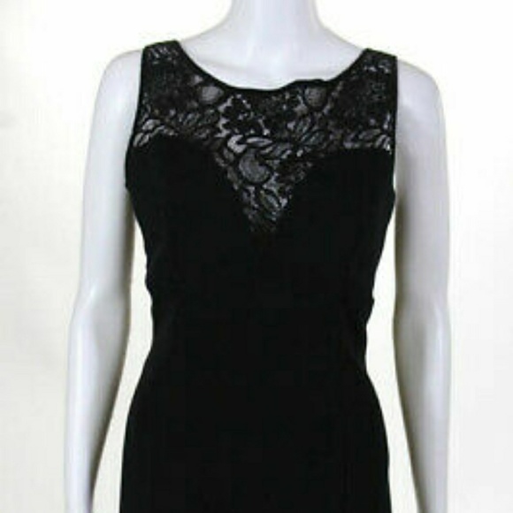Flavio Castellani Sleeveless Lace Trim Dress - Picture 2 of 3